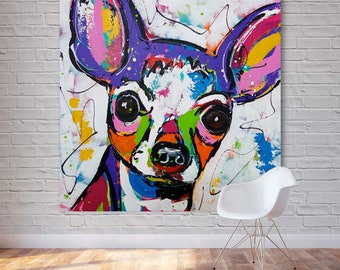 Chihuahua Wall Art Etsy