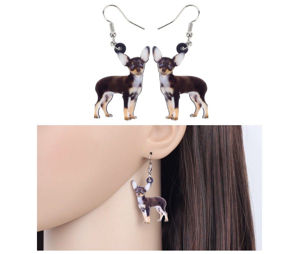 Joyería Chihuahua Collar Chihuahua Arte Chihuahua Etsy