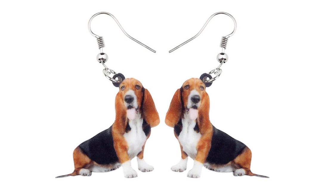 Basset Hound Jewelry Basset Hound Necklace Basset Hound Art Basset