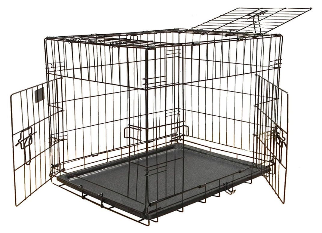 Dog Kennel / Crate Cozy Condo Crate 3 Door with Top Door Etsy