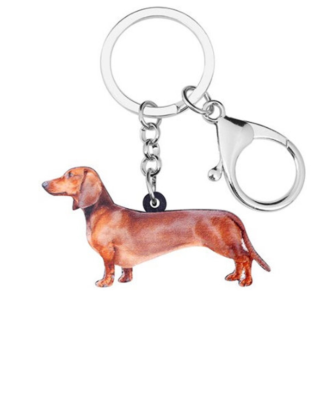 Dachshund Keychain Dachshund Necklace Dachshund Art Etsy Nederland