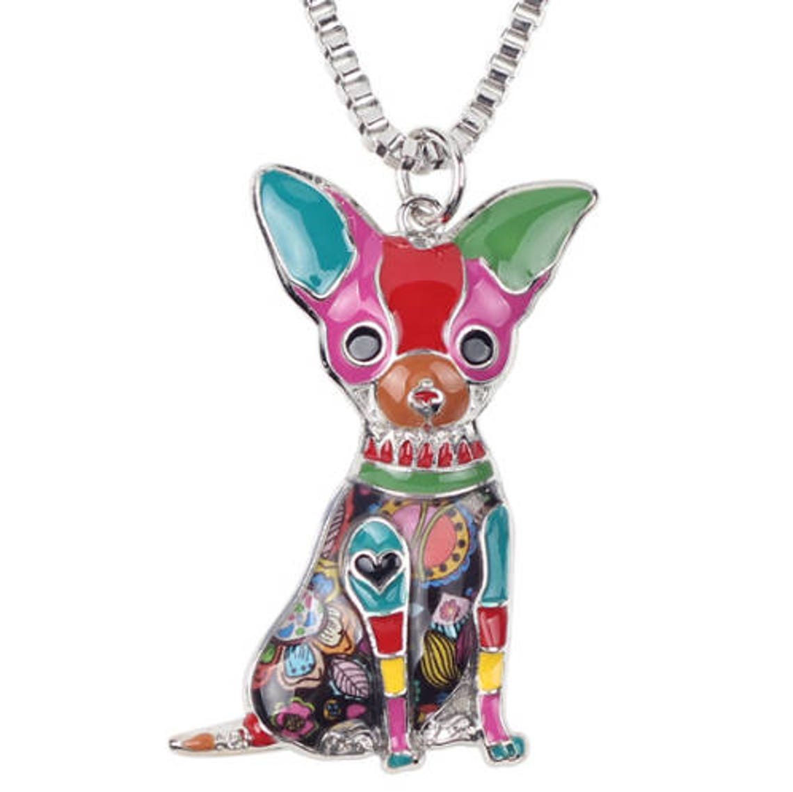 Chihuahua Jewelry Chihuahua Necklace Chihuahua Art - Etsy