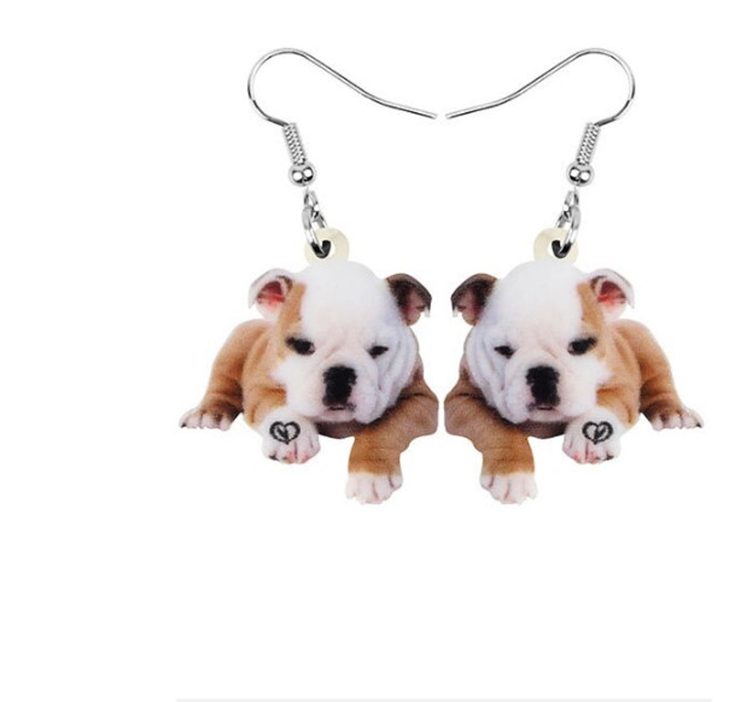 Bague Bulldog Anglais En Argent Sterling - Parfaite Pour Les Amoureux Des Chiens