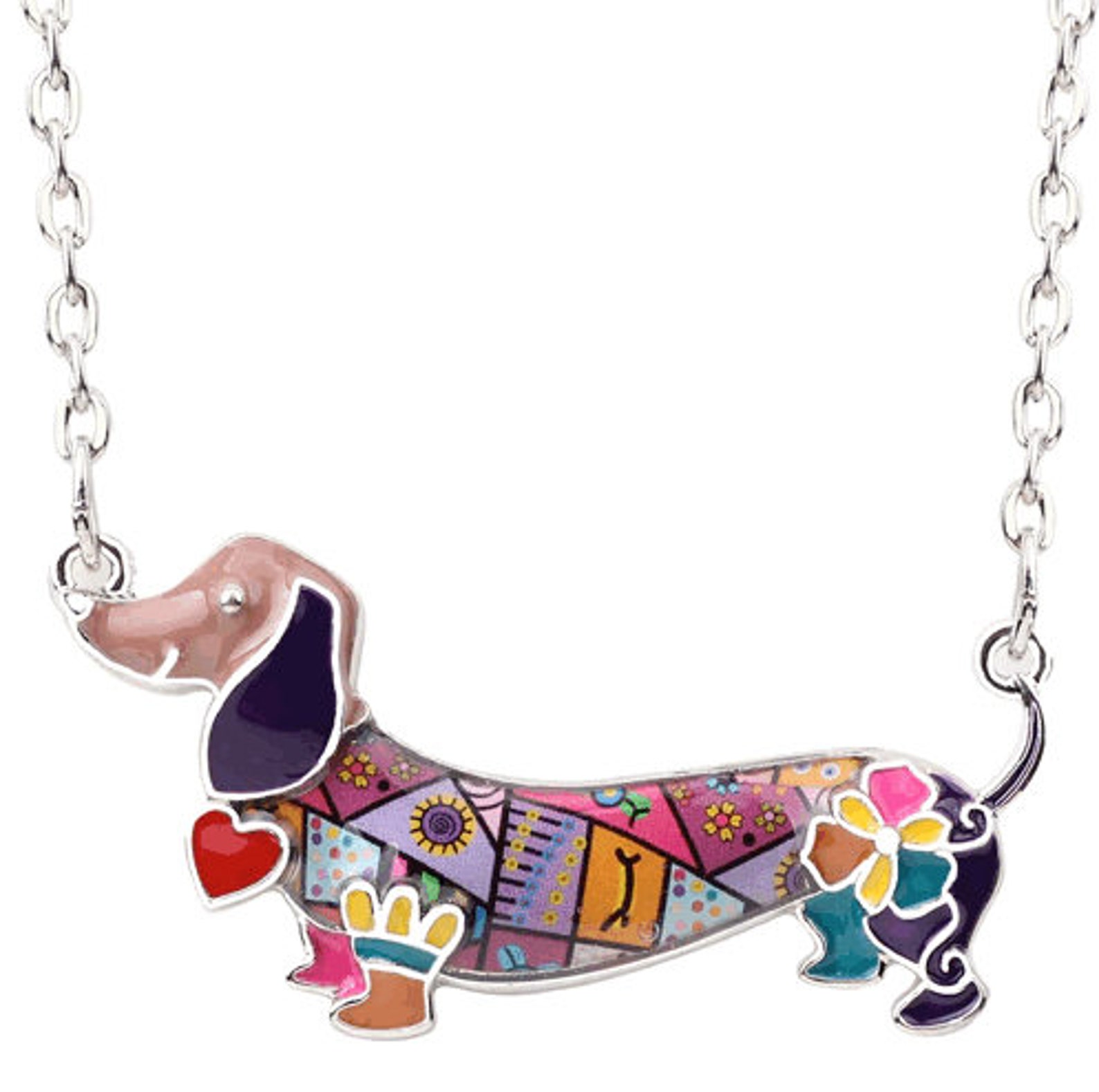 Dachshund Jewelry Dachshund Necklace Dachshund Art Etsy