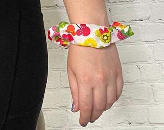 Mickey Head Fruit Scrunchie