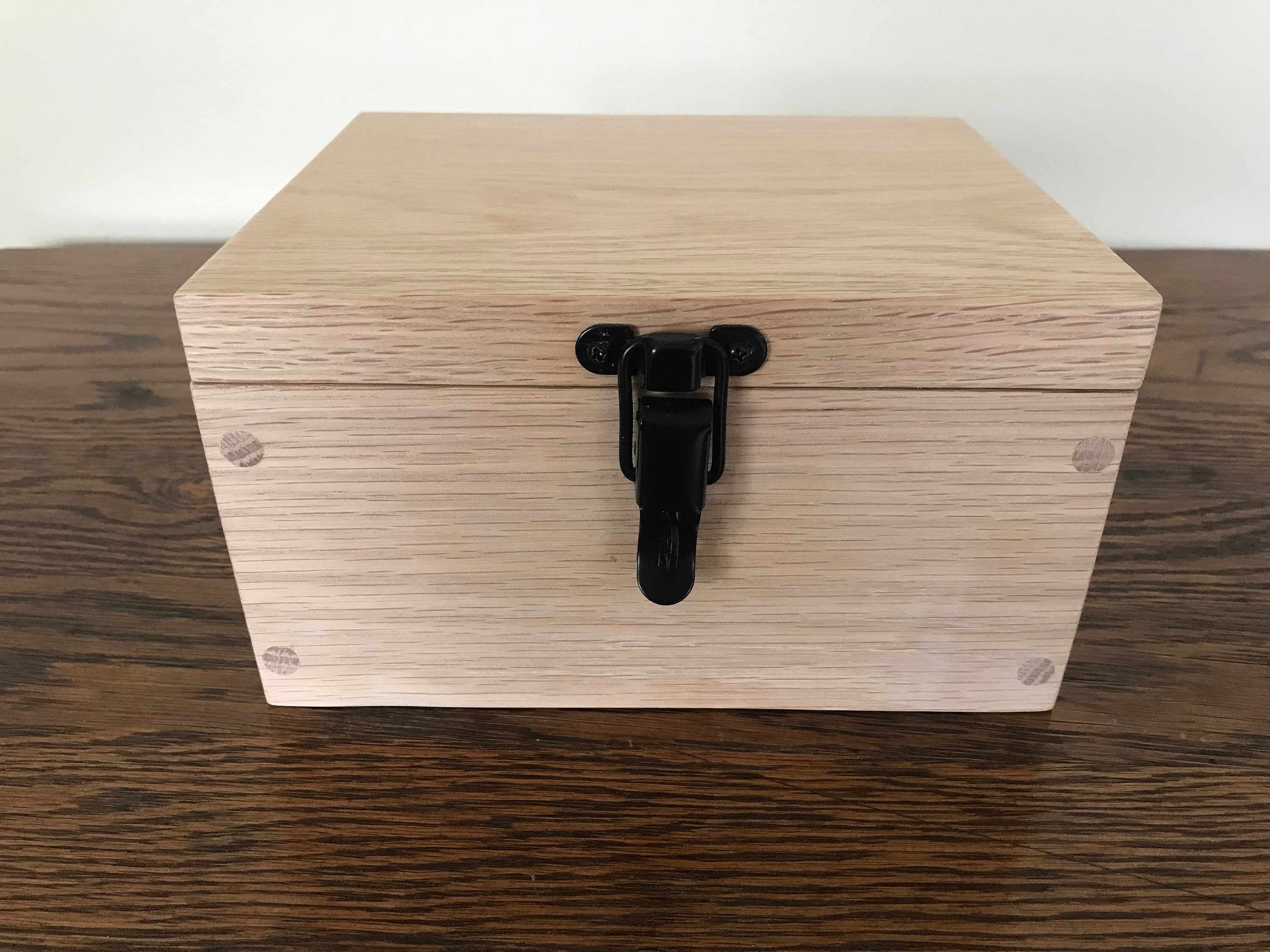 Unfinished Wooden Wine Box w/ Hinges & Lock- Holds 2 Bottles of  Wine-unfinished wood box-engravable wood box-personalized laser engraving