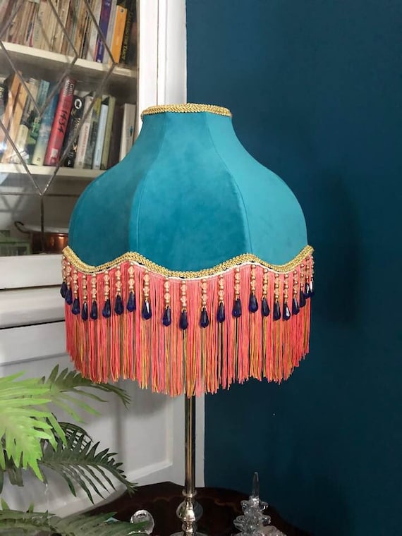 Lampshade velvet sale