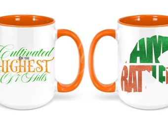 Taza HBCU cultivada en la más alta de las 7 colinas, 15 oz