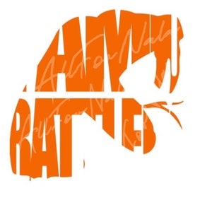 RATTLERS Mascot Knockout SVG