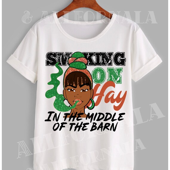 Famu Smoking On Hay Tee Shirt Etsy