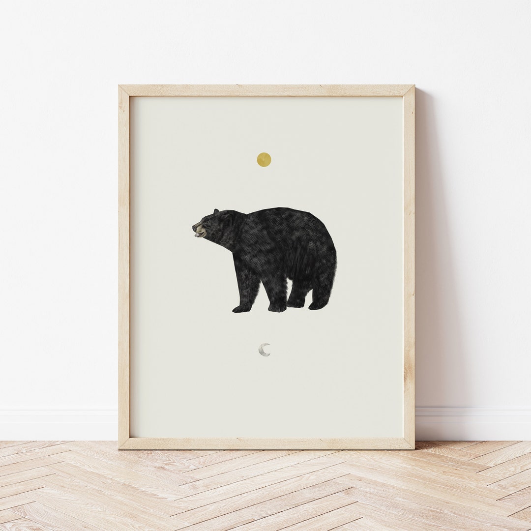Crepuscular Bear Bear Print Animal Print Animal - Etsy