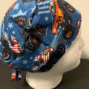 Monster truck OR scrub cap