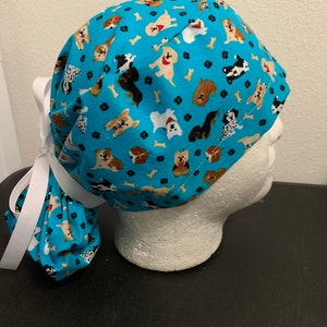 Women’s puppies ponytail OR scrub cap