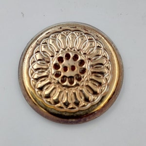 楽天市場】【2個セット】メタルボタン 22mm フラワー キラキラ