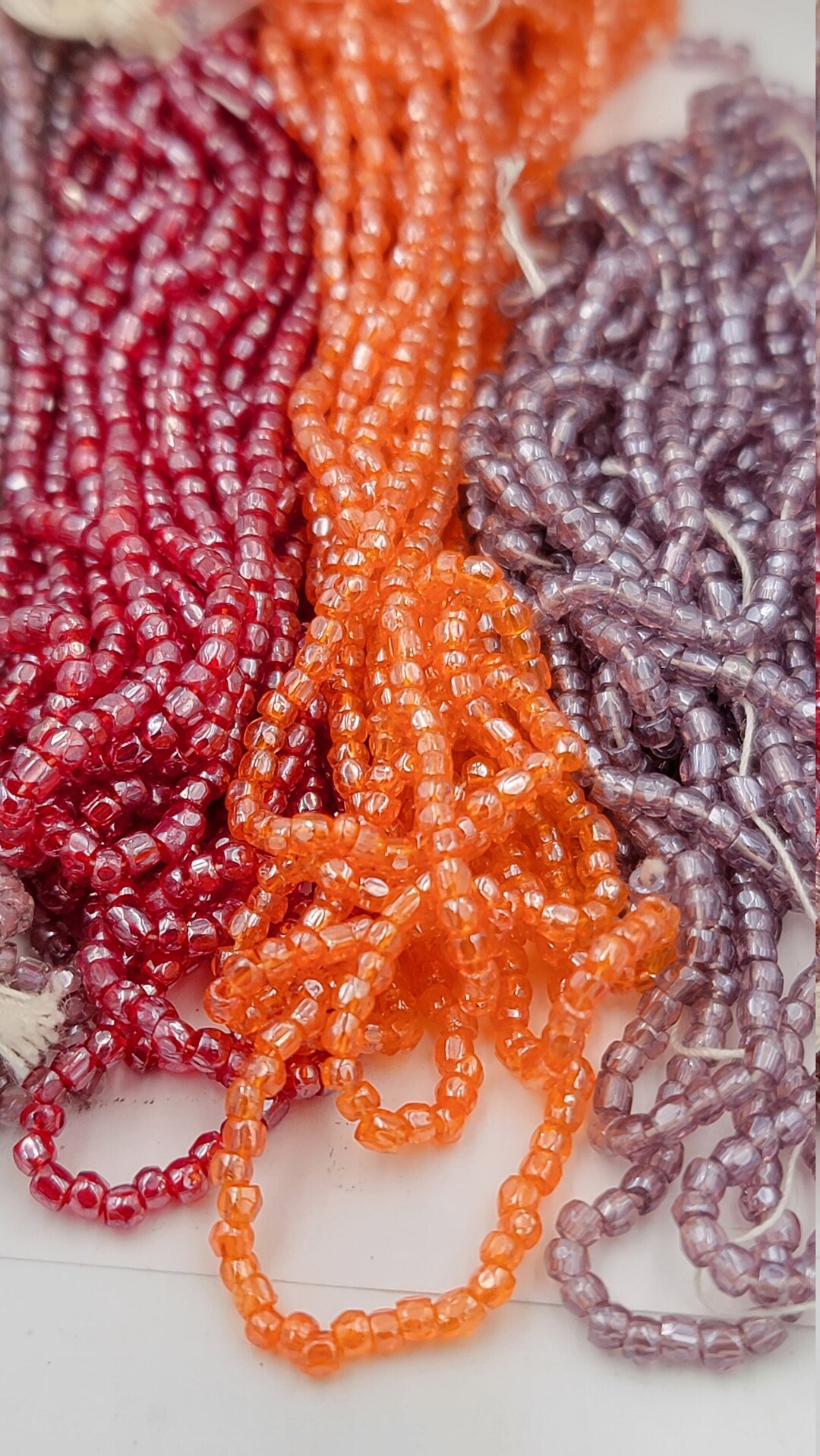 10/0, 3cut Mini Bugles, Various Colors, Cut Tube Beads, 2 Mm, Jewelry