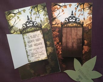 garden invitation etsy
