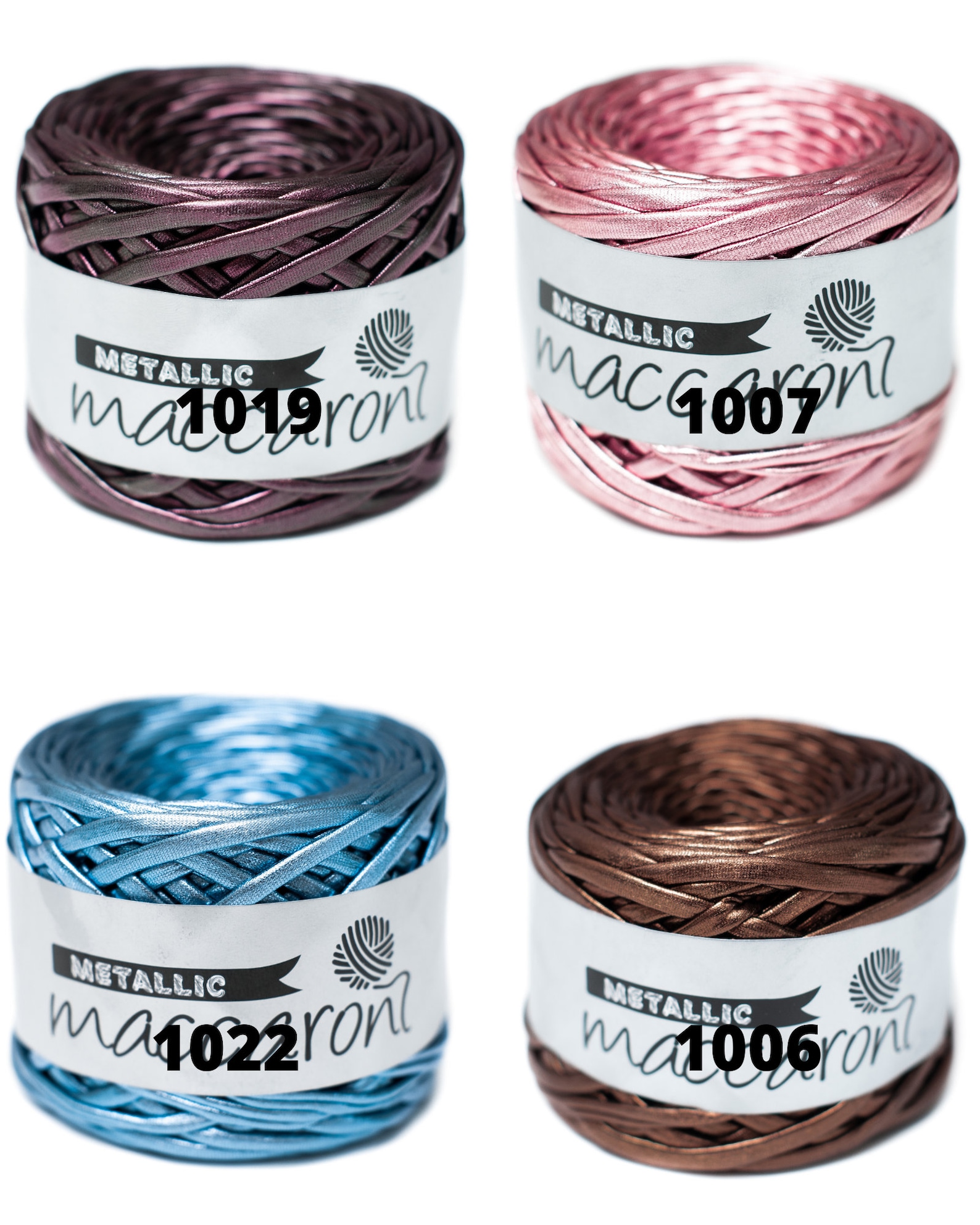 Metallic Tshirt Yarn Glossing Yarn Metallic Knitting Yarn Etsy