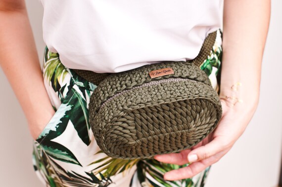 Crochet belt bag Clearance