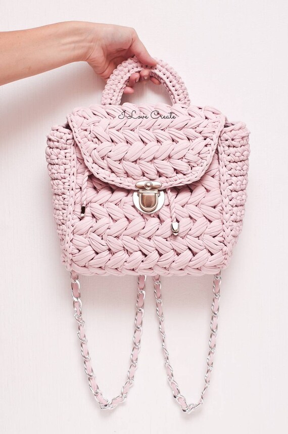 t shirt yarn backpack