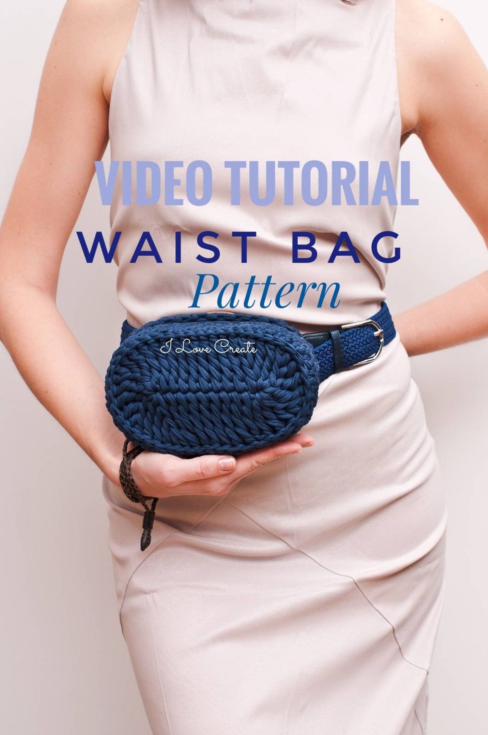 Belt Bag Crochet PDF Pattern Boho Waist Bag Pattern Crochet Etsy