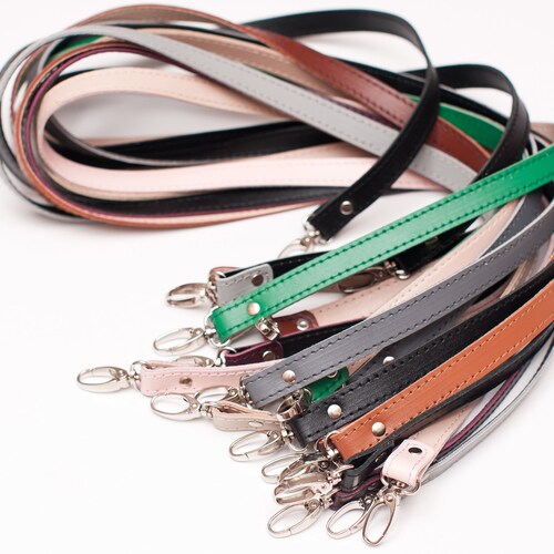 Leather Straps for Bags Crossbody Strap Replacement Leather Etsy