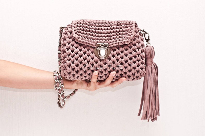 Knit Crossbody Bag Pattern Freedom