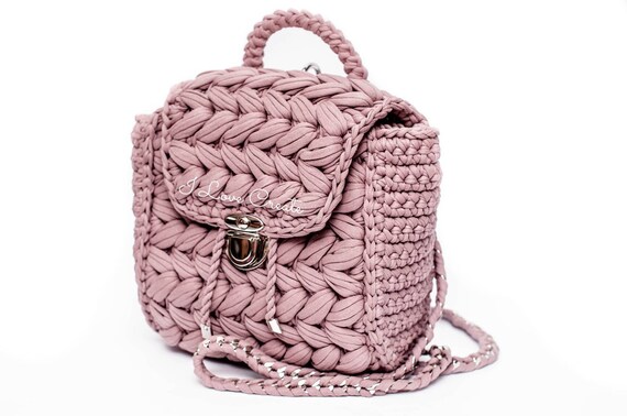 t shirt yarn backpack