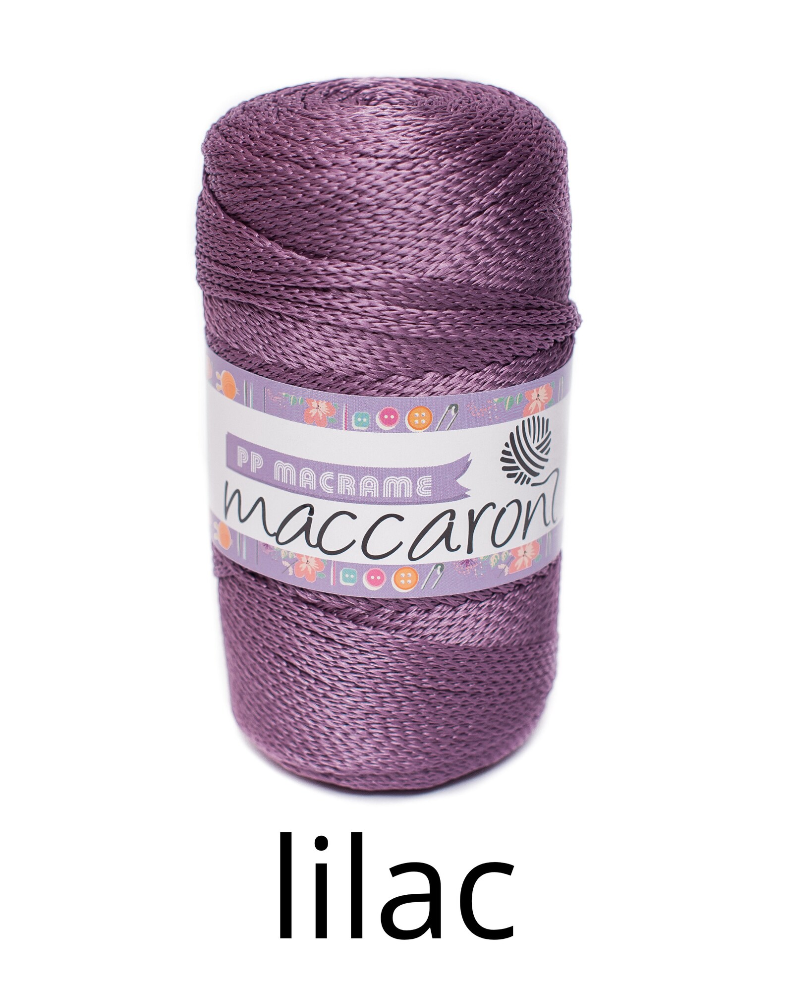 Polyester crochet cord 2 mm polyester macrame rope 200 g 250 | Etsy