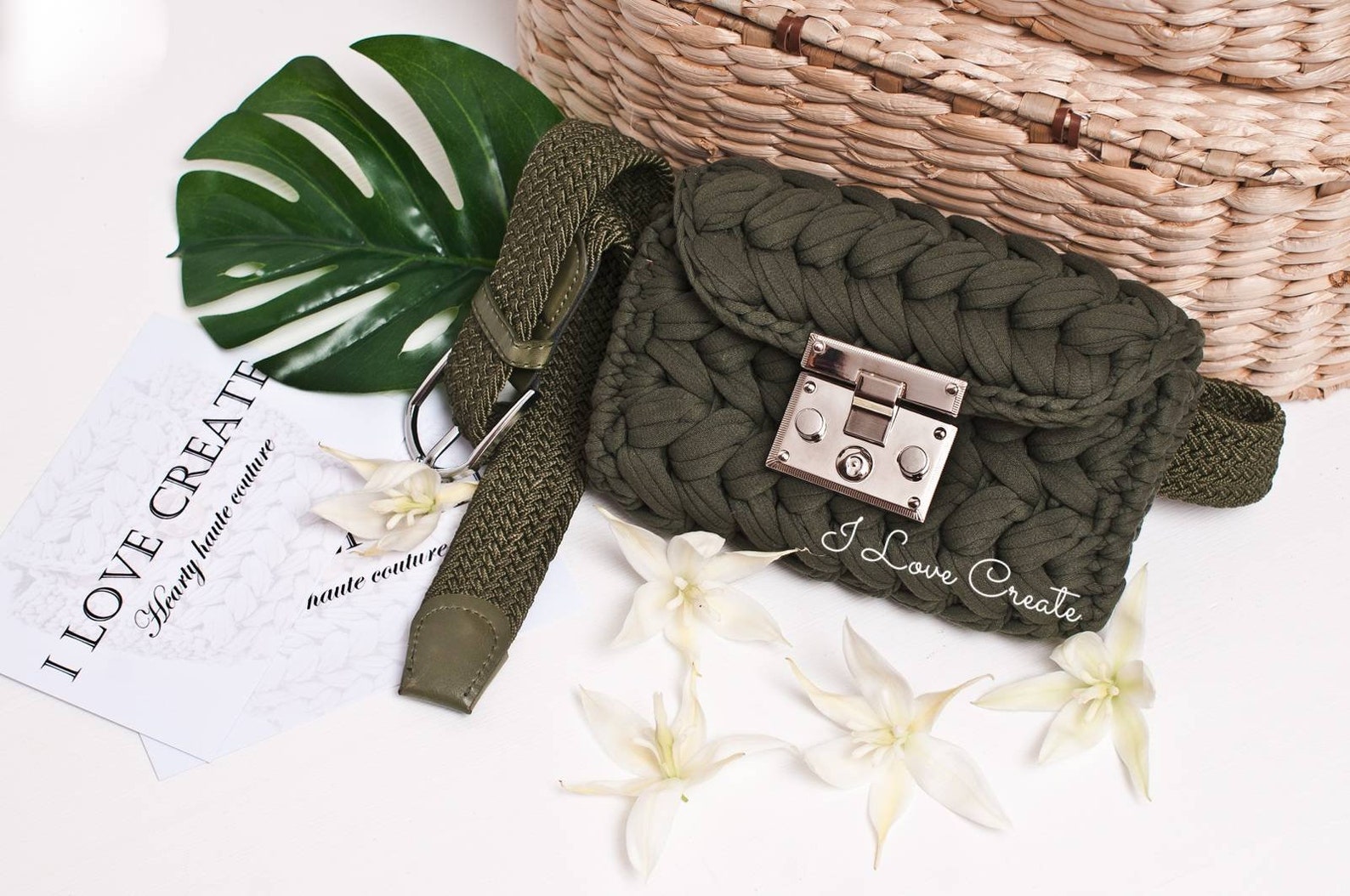 Belt Bag Crochet PDF Pattern Boho Waist Bag Pattern Crochet Etsy