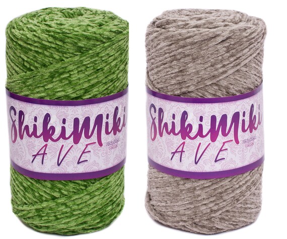 Craft Supplies & Tools Macrame chunky yarn plush toys yarn velvet yarn ...