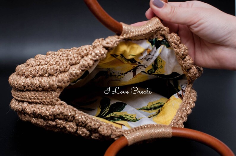 Marengo polyester rope Crochet textile glitter cord Macrame cord 3mm Crochet bag supplies Metallic rope Crochet thread