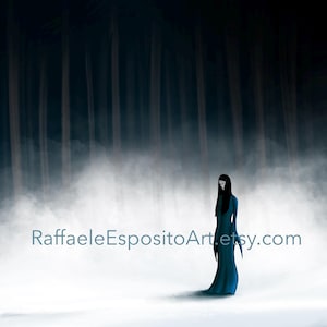 Yuki-onna animation and picture