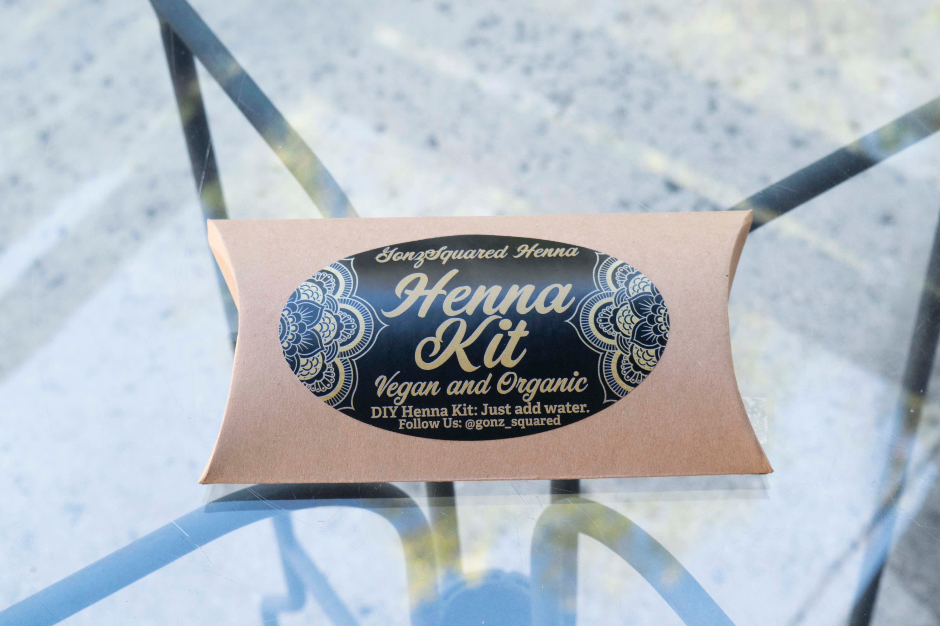 Kit diY Henna kit de henna vegano y orgánico regalo perfecto Etsy