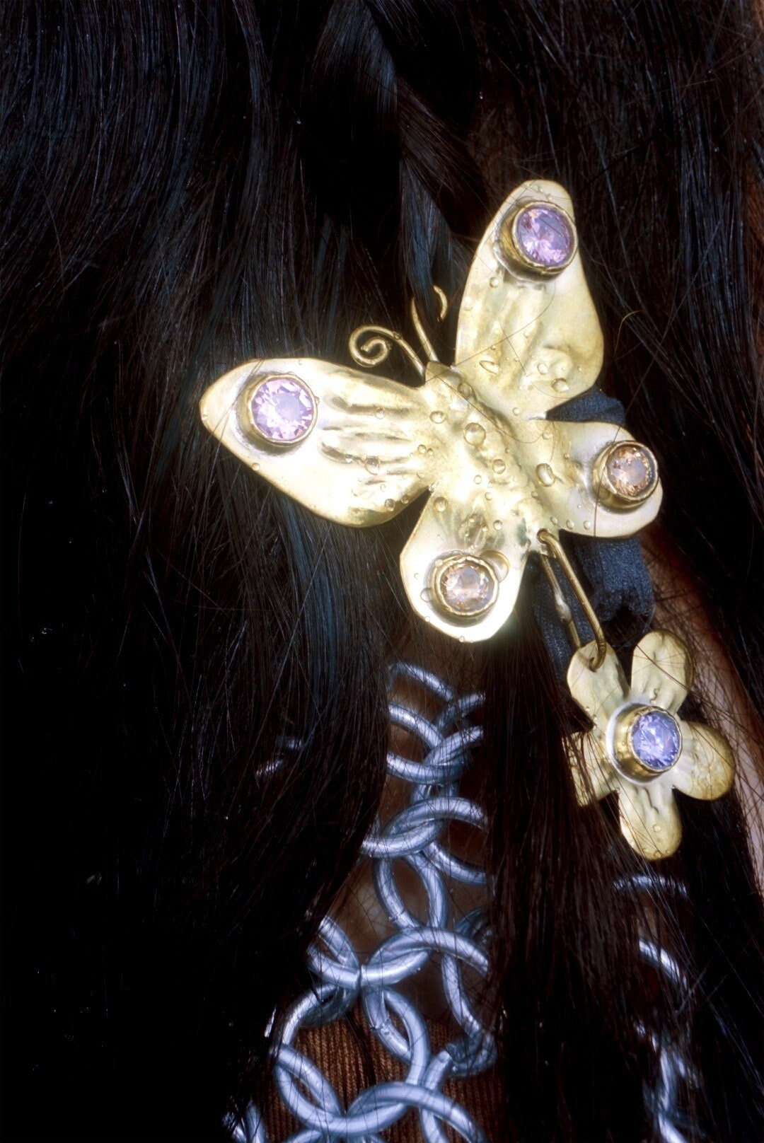 Goldene Schmetterlings-Haarspangen – 5-teilig, Elegant & Vielseitig Für Alle Frisuren