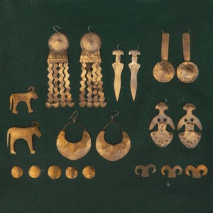 Boucles d'oreilles ethniques ognyena, bijoux folkloriques, bijoux cottage, bijoux de déesse image 6