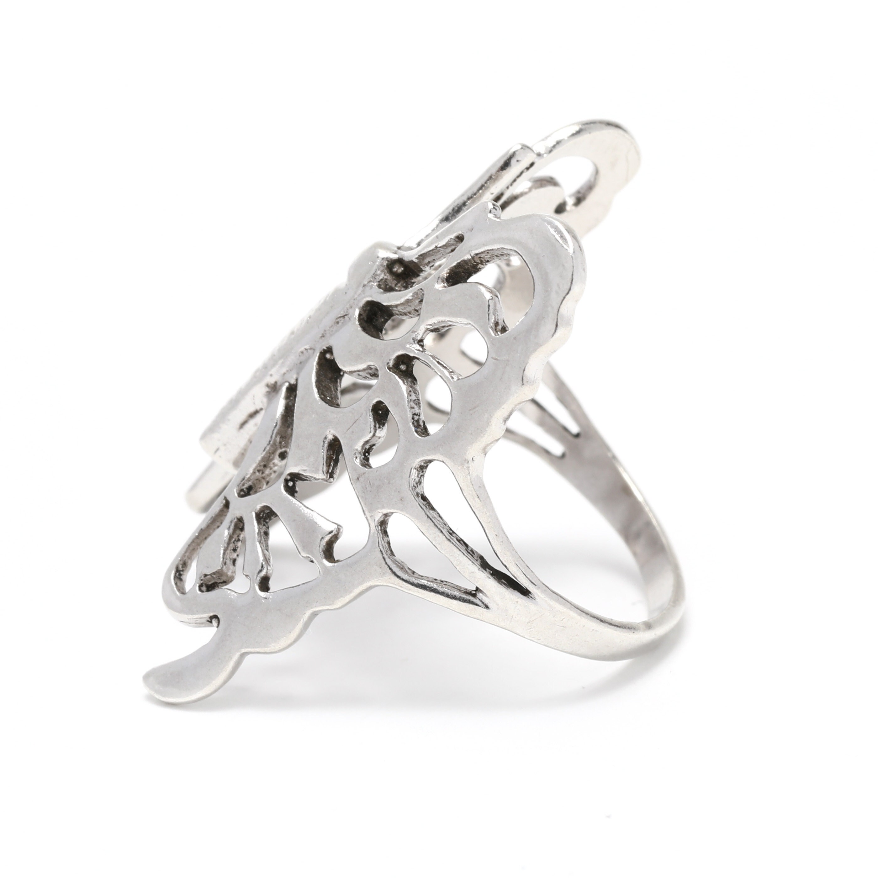 Needles Papillon Ring - Sterling Silver Band, Rings - WNEED21098