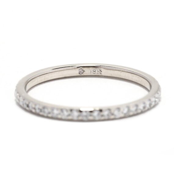 0.50ctw Thin Diamond Eternity Wedding Band, 18K W… - image 4