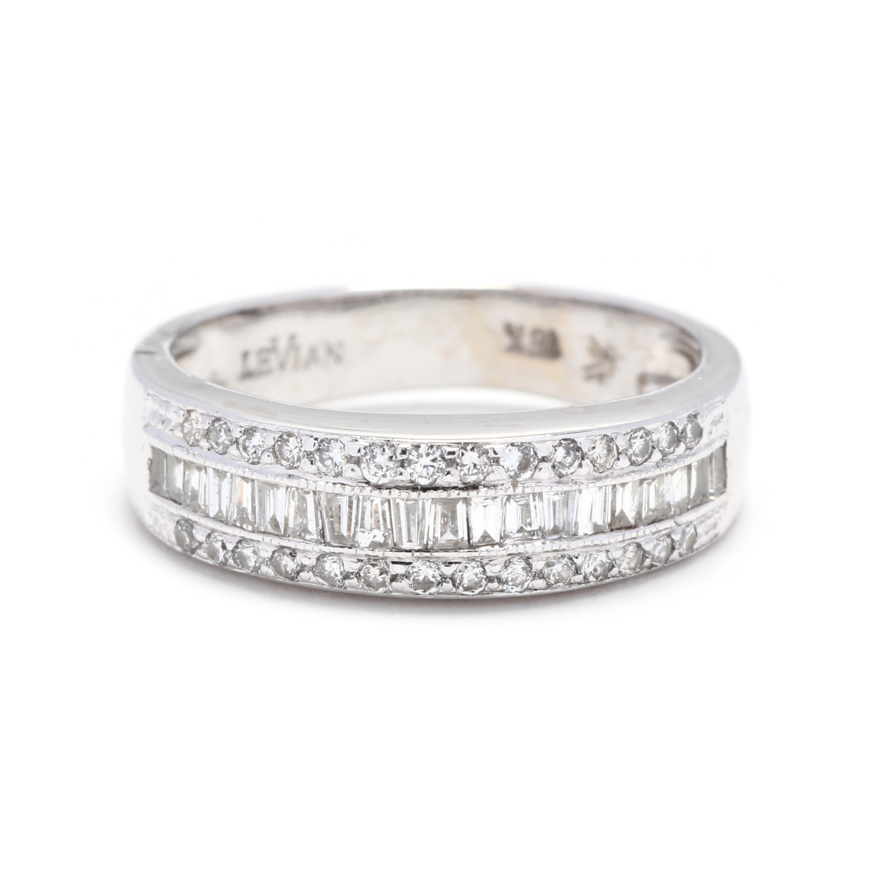 Levian white deals gold rings