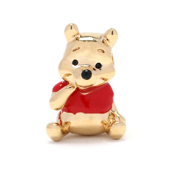 Pandora Disney Winnie the Pooh Charm, Gold Plated Silver, Sterling Silver