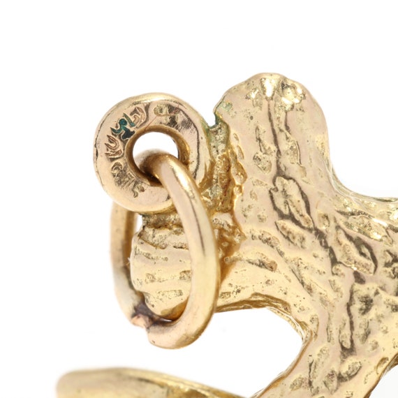 Vintage Koala Charm, 18K Gold, Koala Bear Charm, … - image 4