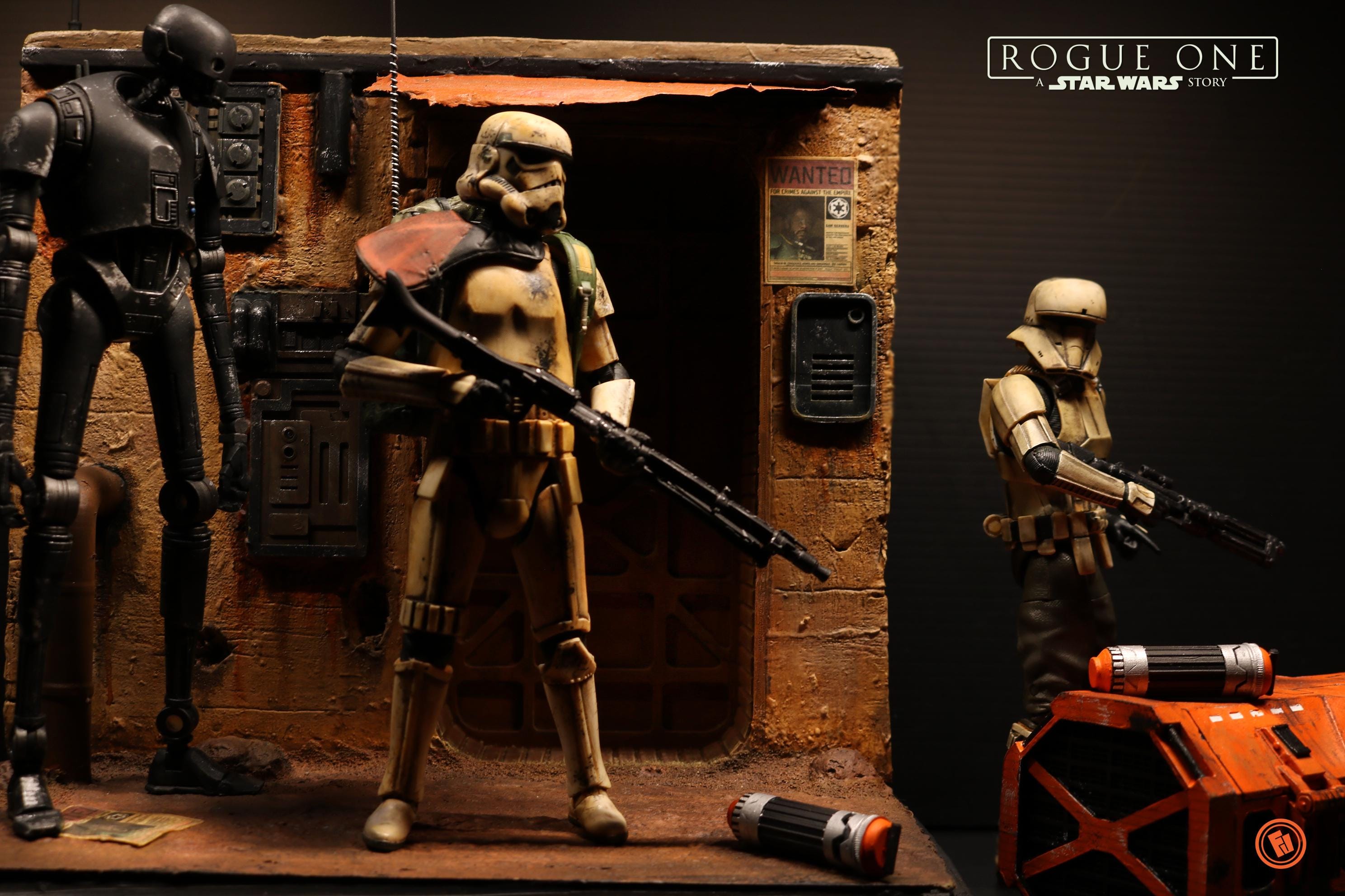 Starwars 3.75 diorama - Etsy 日本