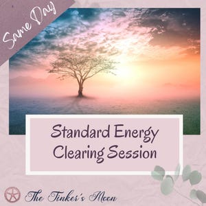 General Energy Clearing - Similar to Emotion Code but preferred by my clients - Next Day Remote Session - Includes Digital PDF