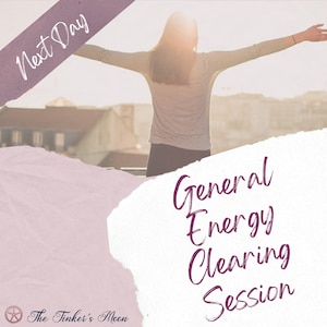General Energy Clearing - Similar to Emotion Code but preferred by my clients - Next Day Remote Session - Includes Digital PDF