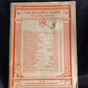 Readers Digest 1928