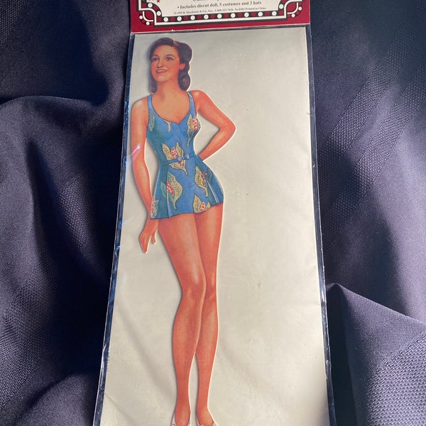 Dorothy Lamour Paper Doll