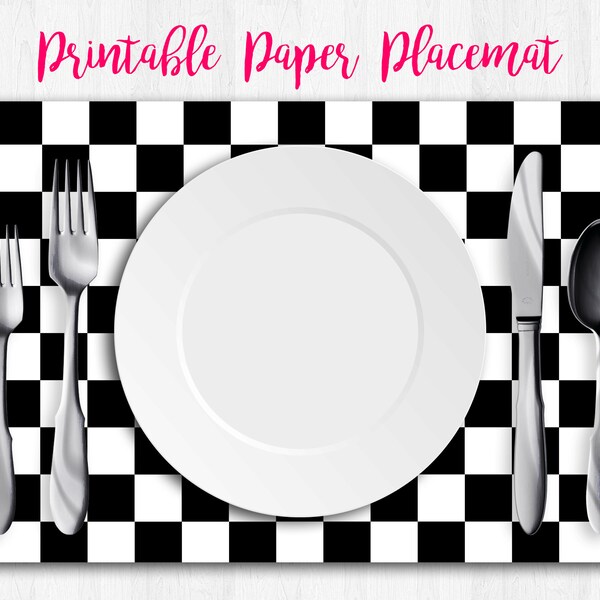 Checkerboard Table Etsy