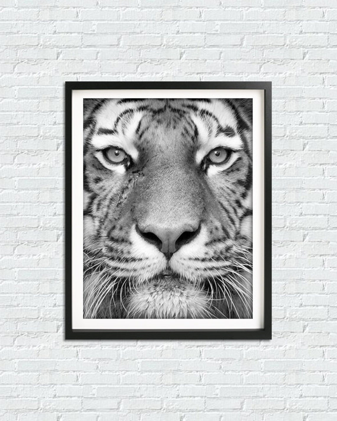 Imprime tigre Tiger Wall Art gravures minimalistes Art Etsy