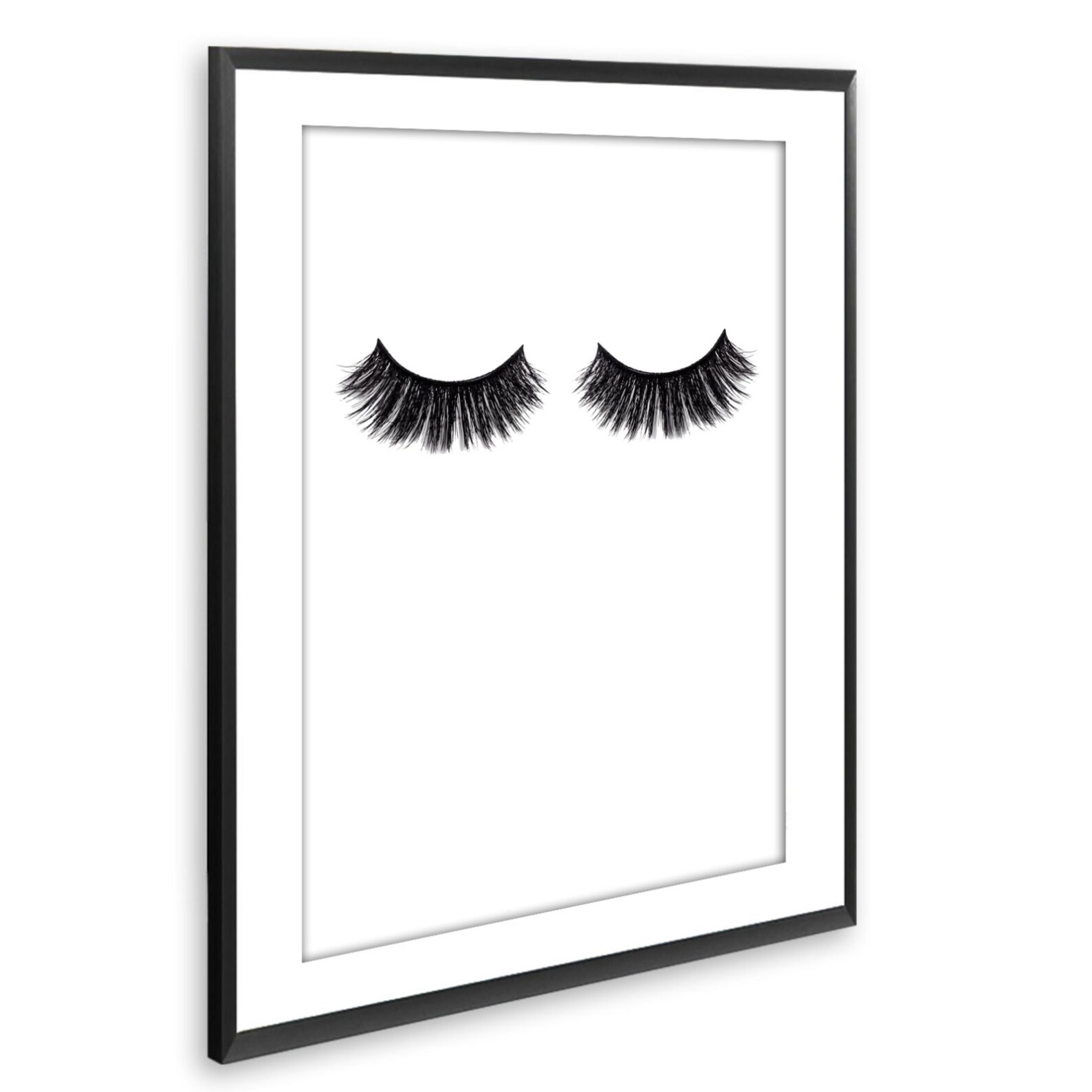 Eyelash Wall Art Fashion Poster Makeup Wall Art Makeup Etsy