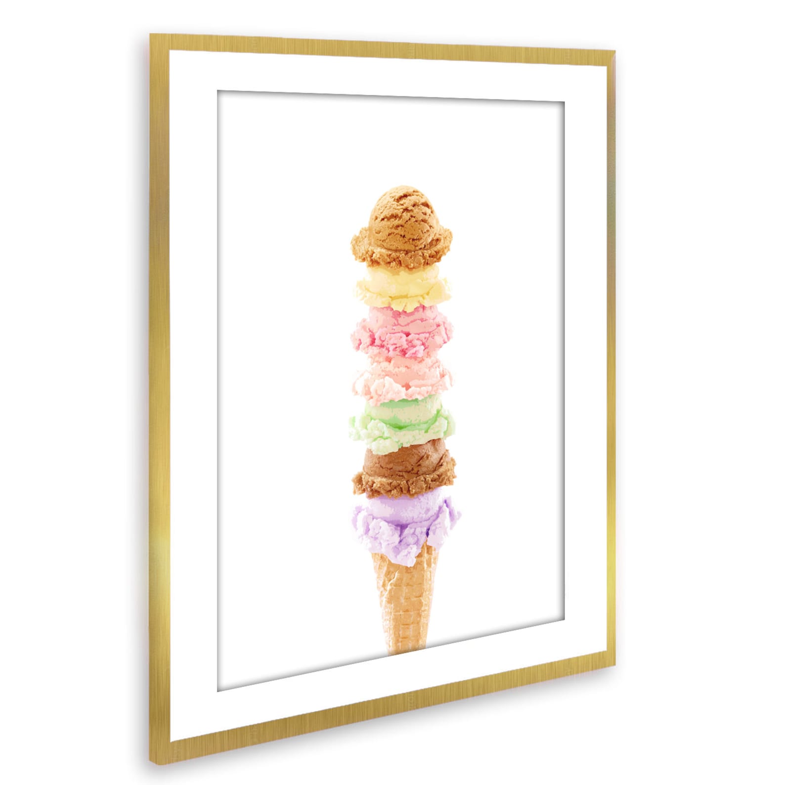 Ice Cream Print Wall Art Nursery Wall Art Printable Wall Etsy UK