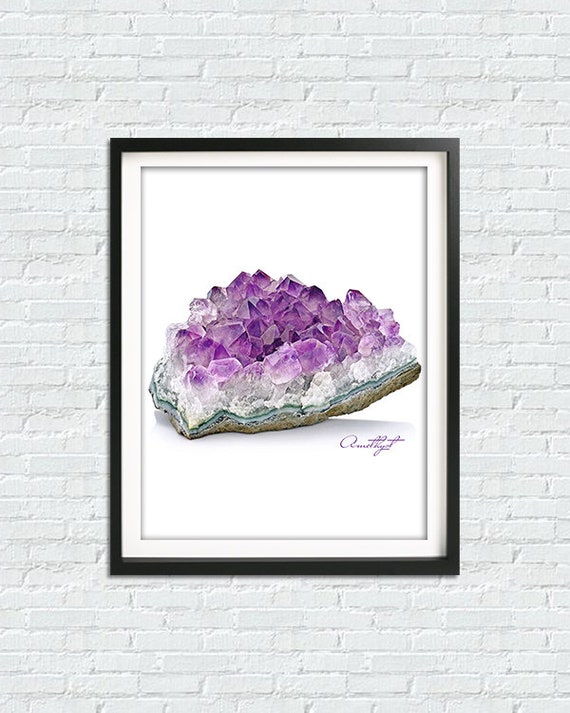 Geode Art Geode Wall Art 3 Piece Wall Art November Etsy